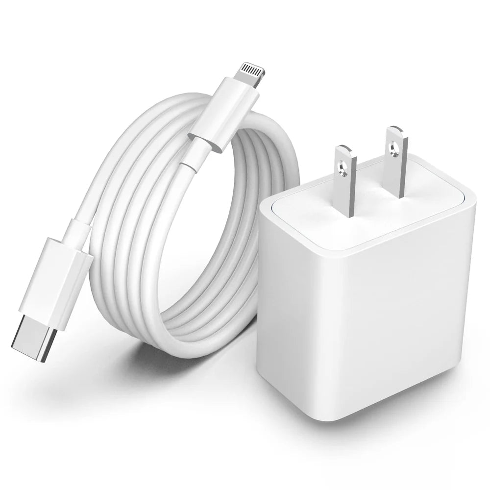 Pack of 2 : 20w 2 Pin Original Adapter with 20w Supported Cable
