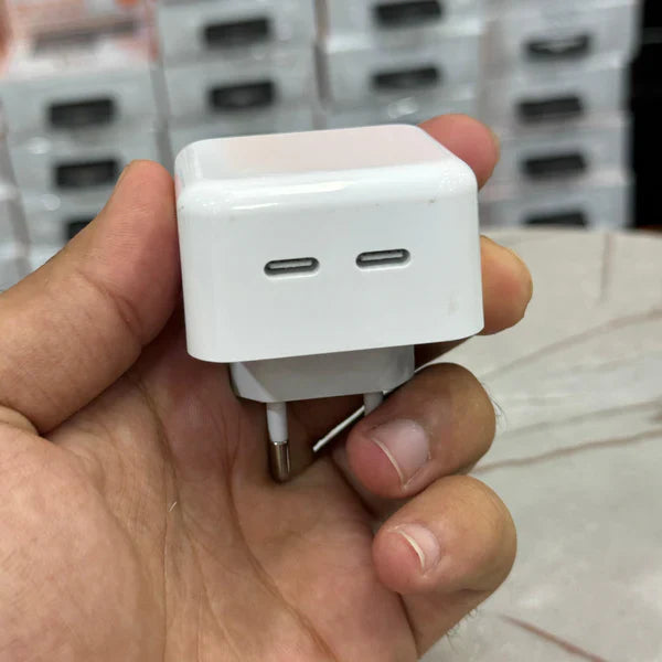 USA Lot Imported pre owned Refurbished 35W Dual PD Fast 100% Original Apple Charger