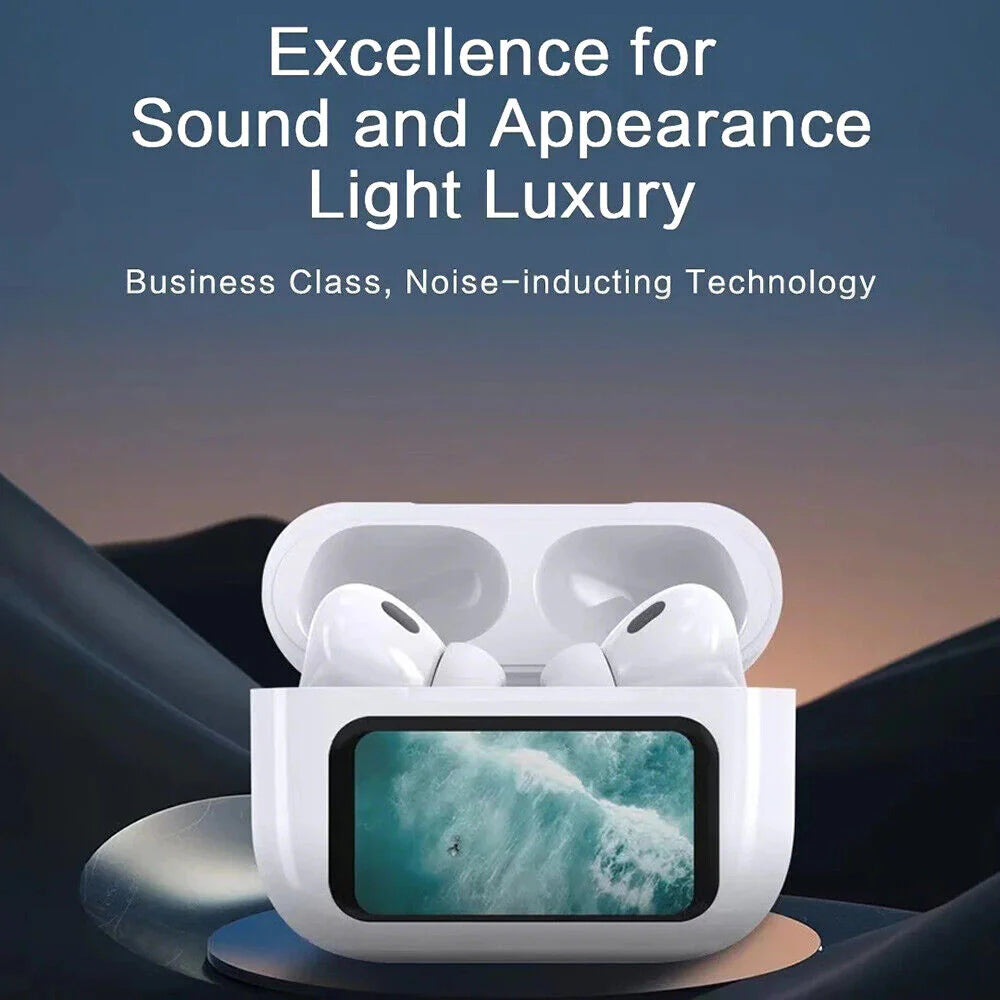 A9 Pro LCD Touch Screen Earbuds - (IMPORTED)
